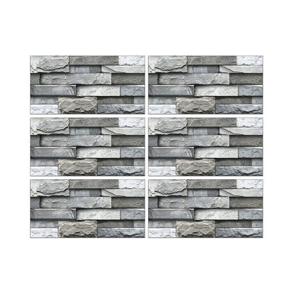 Marble Wall Stickers Home Decoration Self-adhesive Wallpaper, Kitchen Bathroom Backsplash PVC Removable Without Leaving Glue