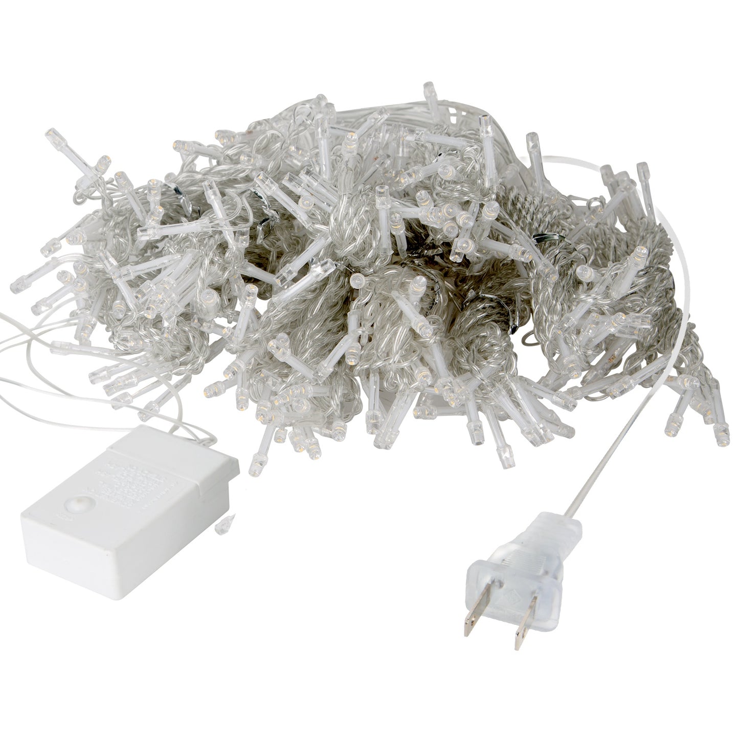 1Pc 3Meter 300 LEDs String Curtain Light With Remote 8 Light Modes IP44 Waterproof For Christmas Halloween New Year Yard Garden Party